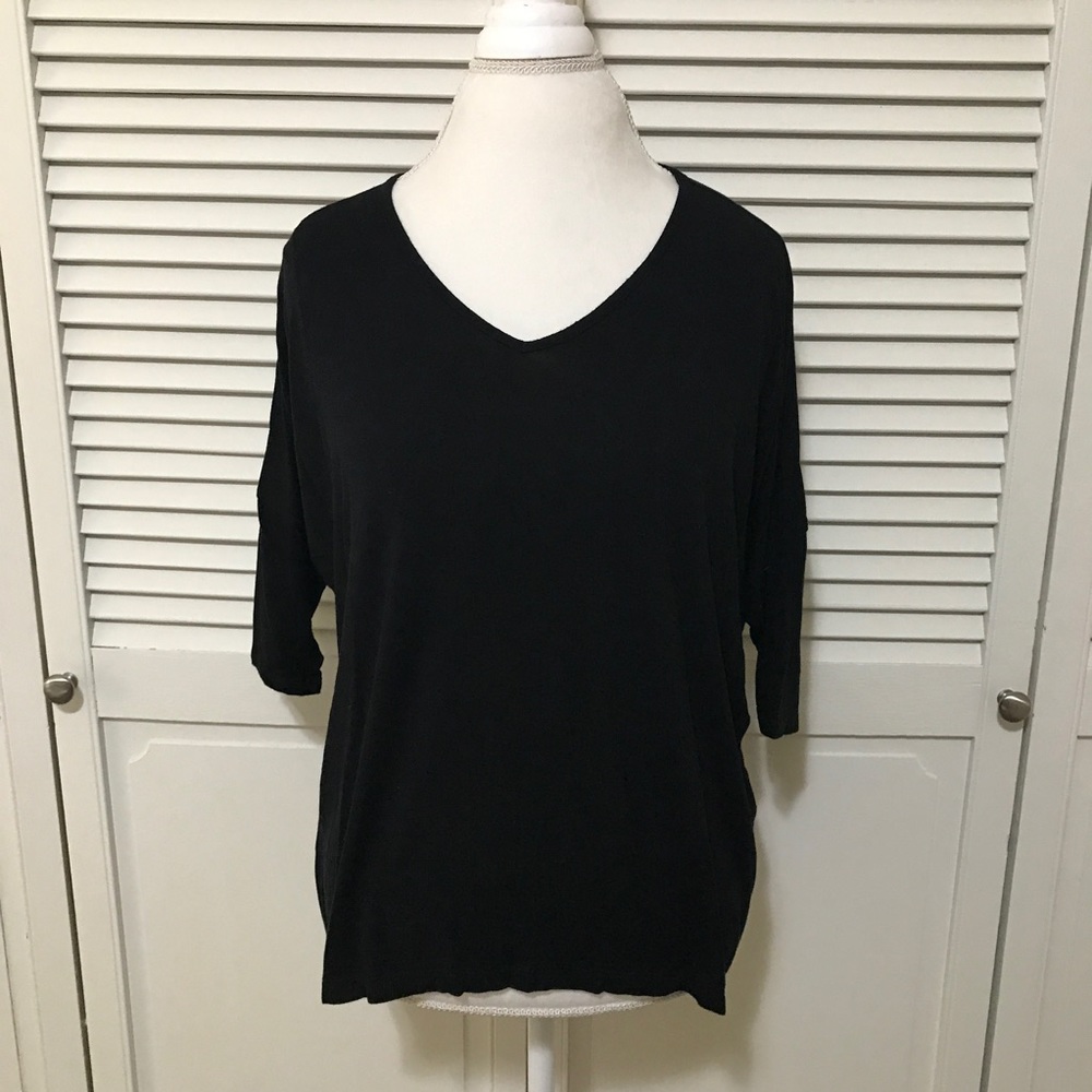 Half Moon Dolman Sleeve Top